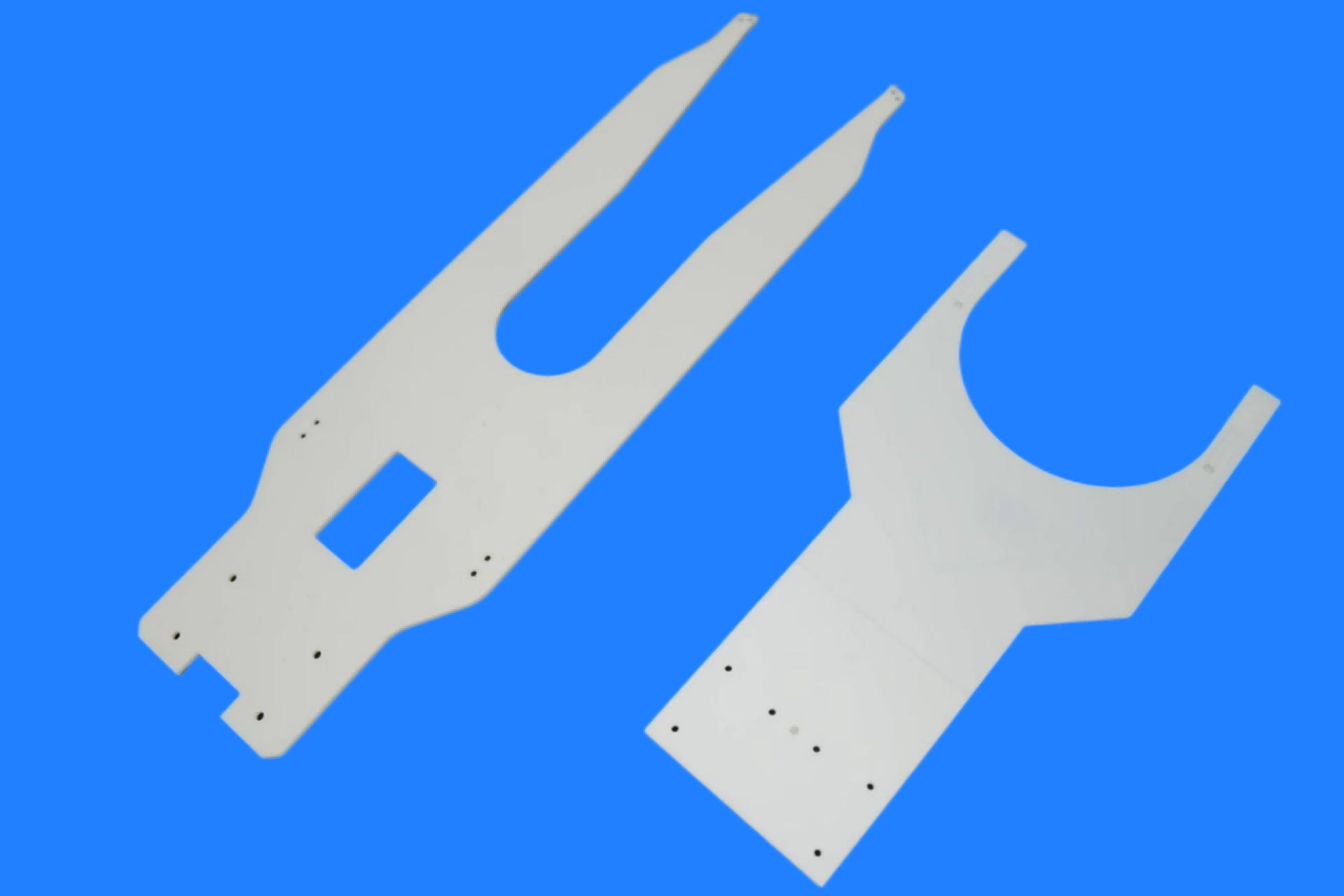 Al2O3 ZrO2 Ceramic Arm Wafer Robot Arm for Semiconductor