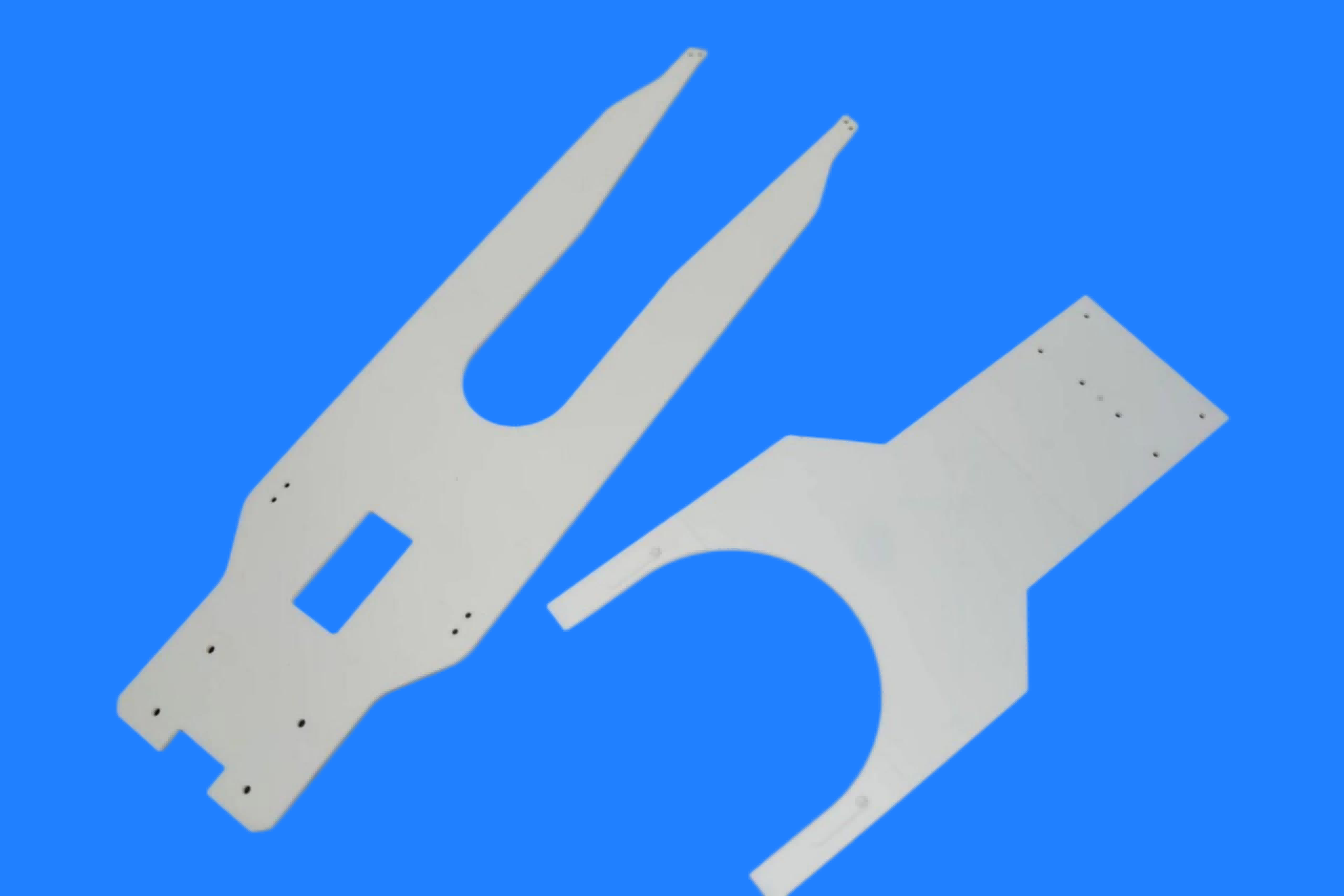 Al2O3 ZrO2 Ceramic Arm Wafer Robot Arm for Semiconductor