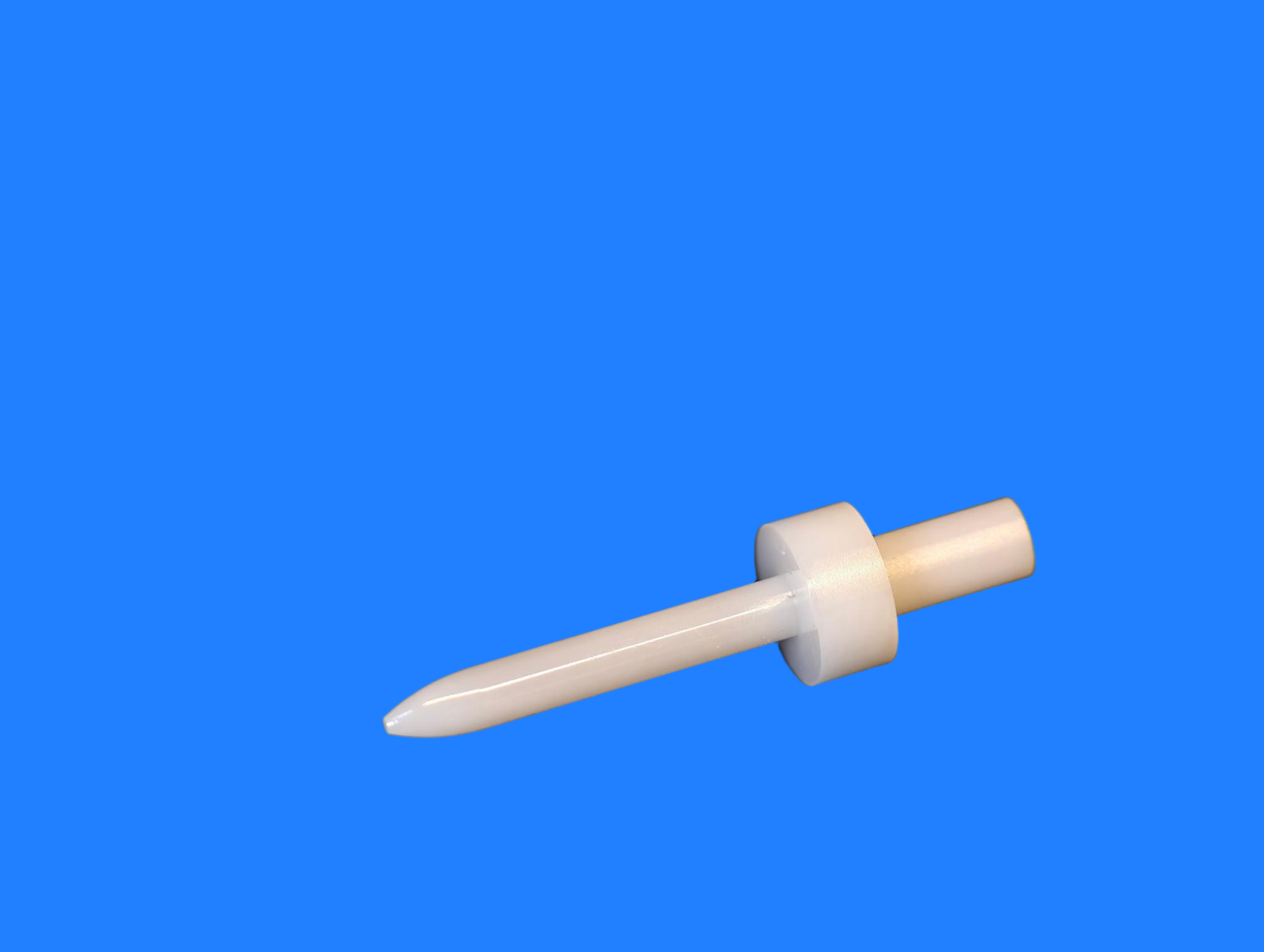 Nonmagnetic White Ceramic Pin for Electronics and Semiconductors