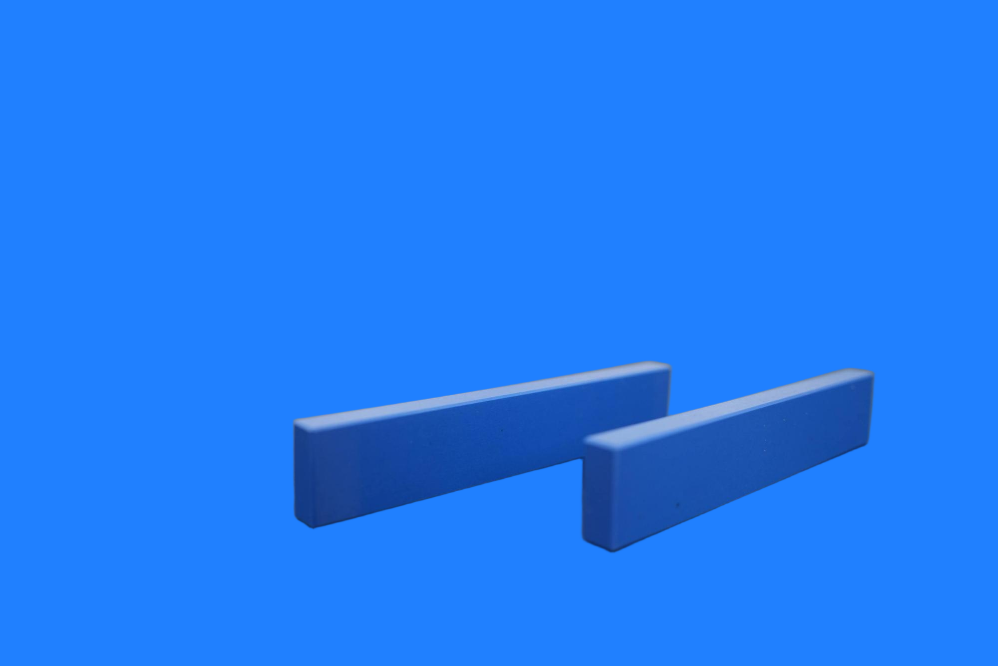 Blue Zirconia Ceramic Strip Rod Bar for Precision Wear-resistant Applications