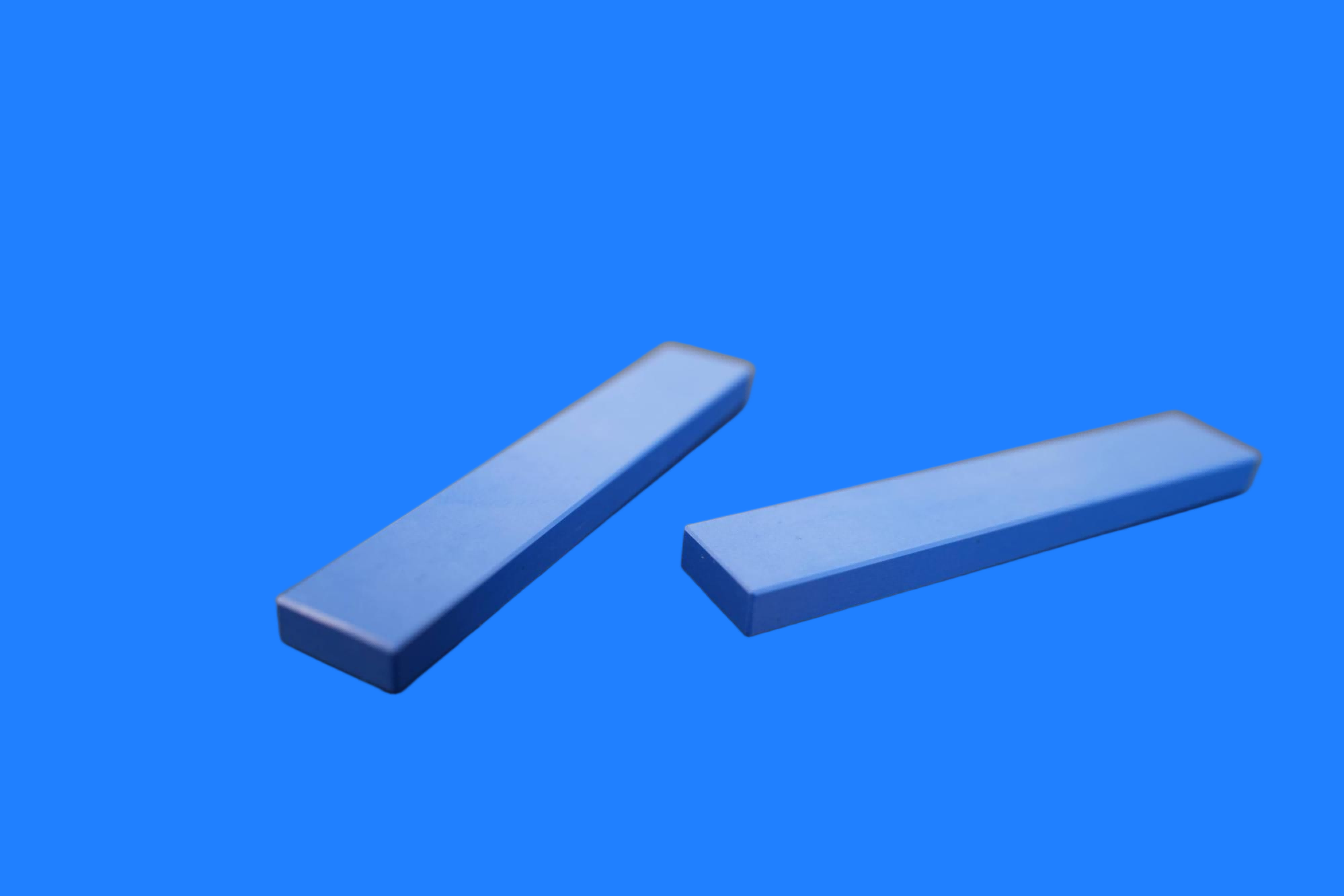 Blue Zirconia Ceramic Strip Rod Bar for Precision Wear-resistant Applications