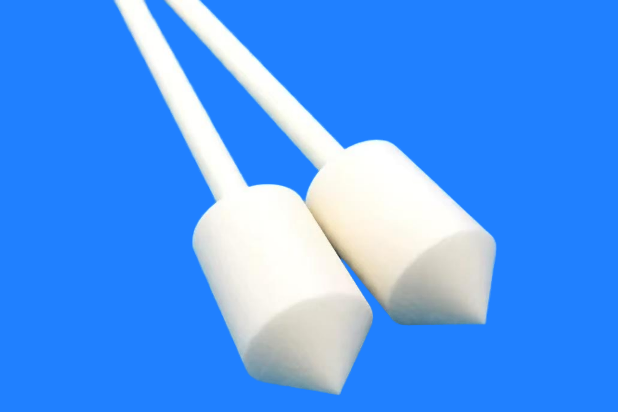 95% Sintering Alumina Ceramic Stirring Rod for High-purity Interference-free Stirring Operation