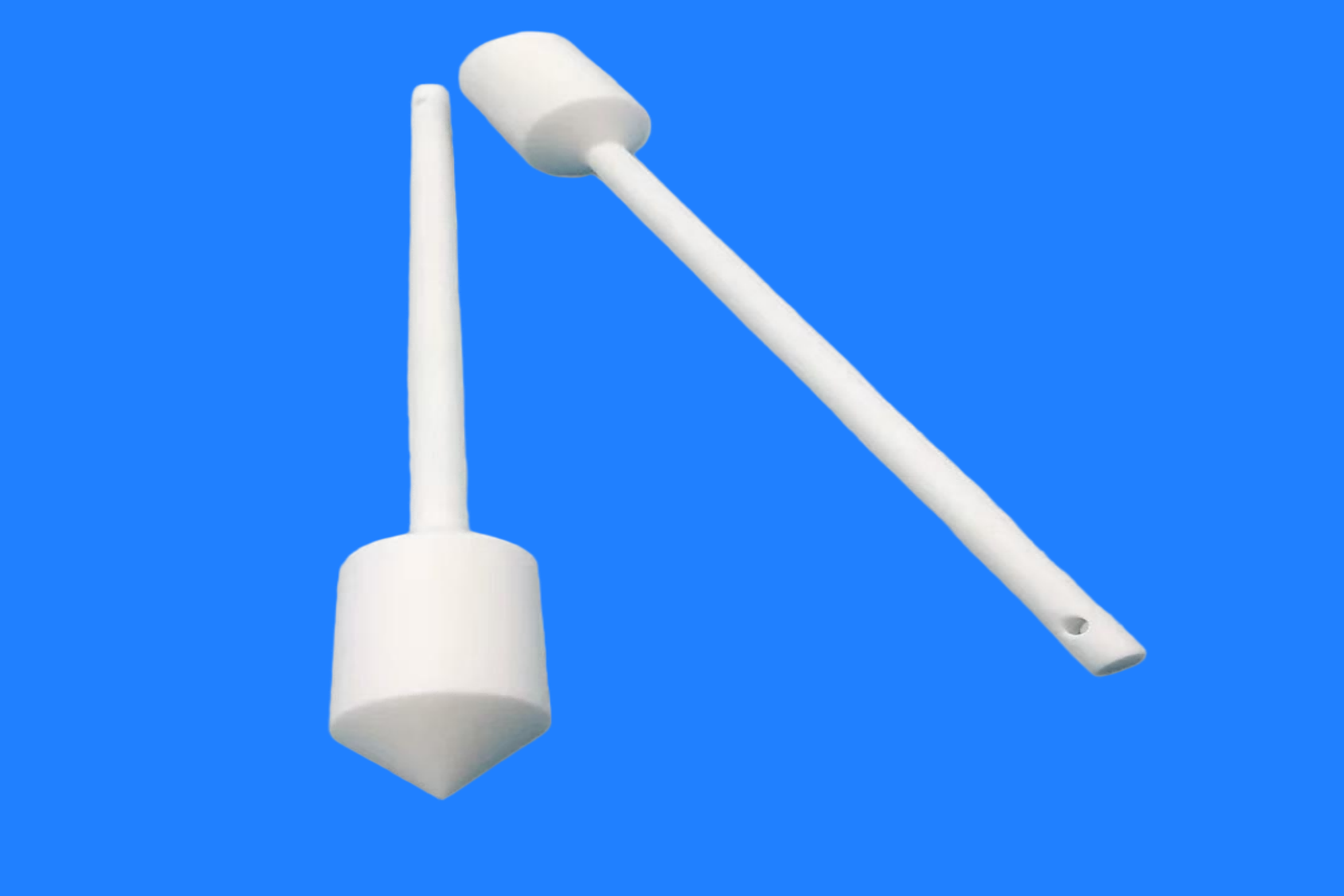95% Sintering Alumina Ceramic Stirring Rod for High-purity Interference-free Stirring Operation