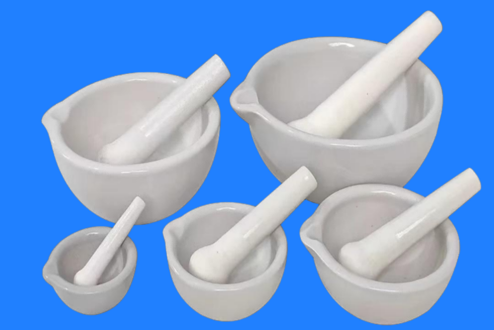 High-temperature Resistant Alumina Ceramic Mortar and Pestle