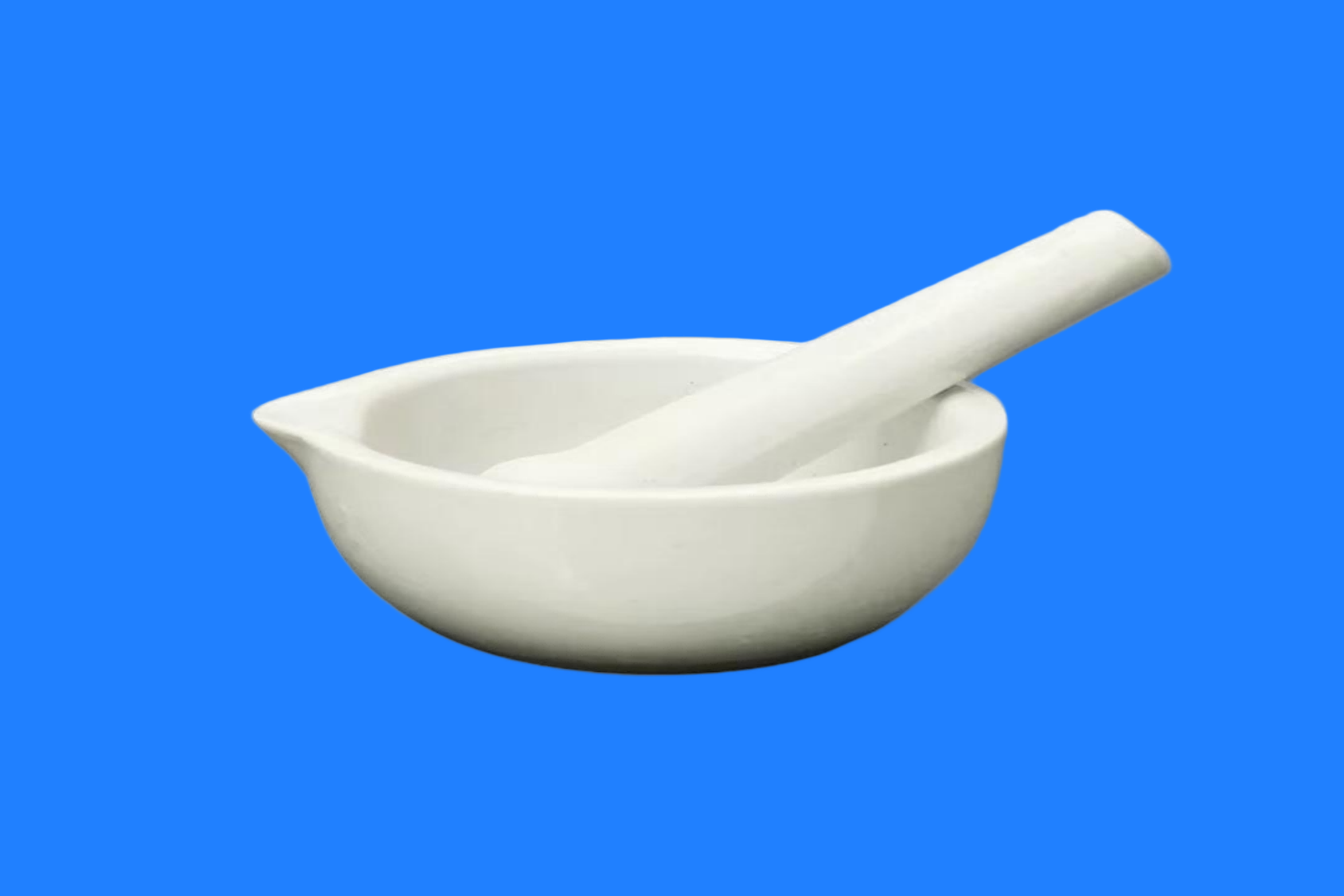 High-temperature Resistant Alumina Ceramic Mortar and Pestle